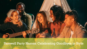 farewell party names